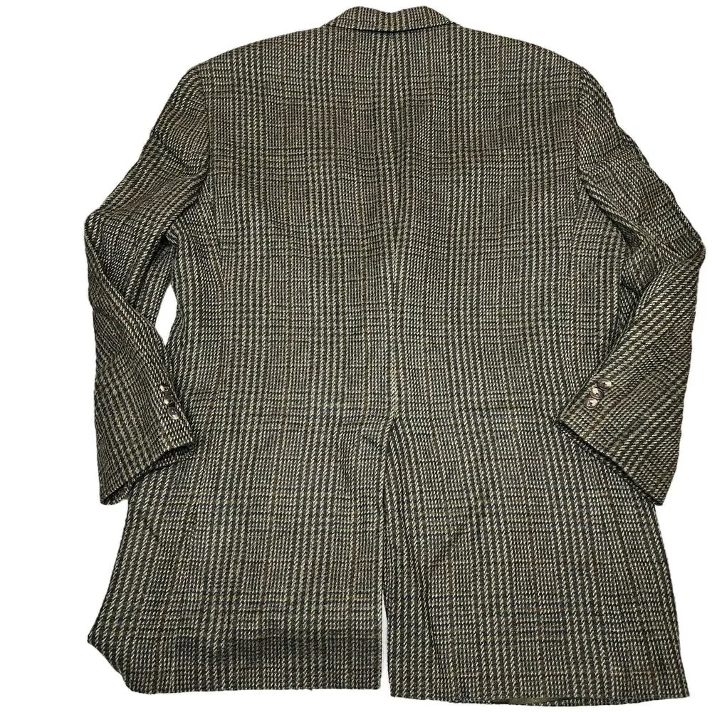 Hart Schaffner Marx 3 Button‎ Blazer Mens 42L Tailored Fit